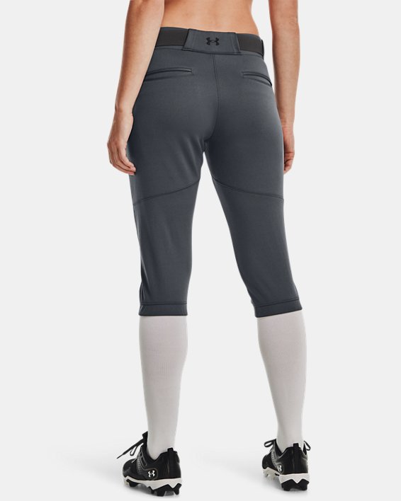 Women's UA Vanish Softball Pants, Gray, pdpMainDesktop image number 1